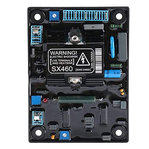 Spannungsregler,Automatischer Spannungsregler für Generator,SX460 Eingang 190-264VAC Automatischer Motorspannungsregler AVR Generator Zubehör Spannungsregler,Automatischer Spannungsregler für Generator,SX460 Eingang 190-264VAC Automatischer Motorspannungsregler AVR Generator Zubehör von Jadeshay