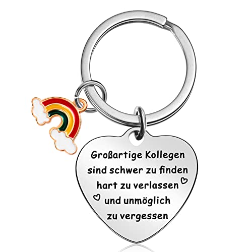 Jadive Kollegen Abschiedsgeschenk Schlüsselanhänger Herz mit Gravur Damen Herren Dankeschön Bester Freund Danke Geschenk mit Geschenkbox für Abschied Ruhestand Geburtstag Weihnachten Jadive Kollegen Abschiedsgeschenk Schlüsselanhänger Herz mit Gravur Damen Herren Dankeschön Bester Freund Danke Geschenk mit Geschenkbox für Abschied Ruhestand Geburtstag Weihnachten von Jadive
