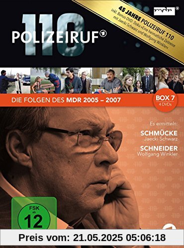 Polizeiruf 110 - MDR-Box 7 [4 DVDs] von Jaecki Schwarz