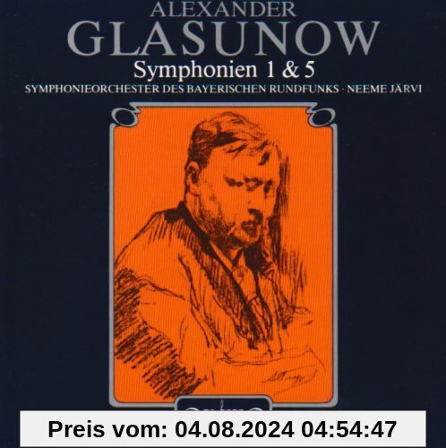 Glasunow Sinfonie 1 und 5 Jaervi von Järvi