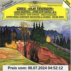 Grieg zum 150. Geburtstag: Bühnenmusik von Järvi