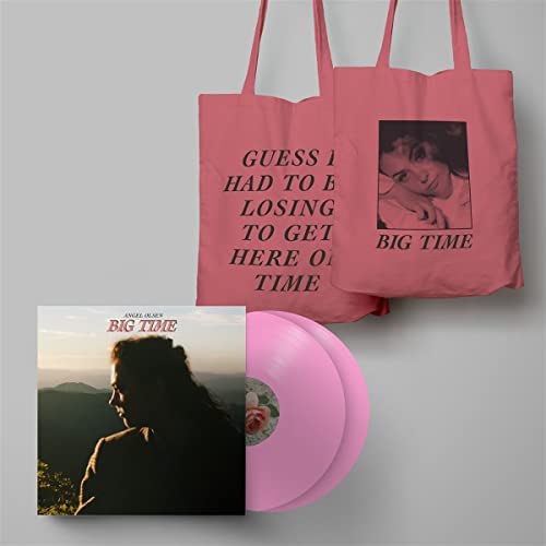 Big Time-Bundle Pink Tote Bag & Pink Vinyl- [Vinyl LP] von Jagjaguwar / Cargo