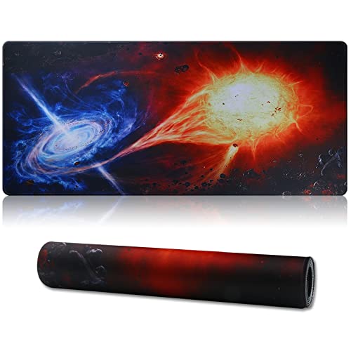 Jahosin XXL Gaming Mauspad, Erweitertes Mauspad,genähte Kanten,2mm,rutschfeste Gummibasis,90x40cm,Schreibtischunterlage für Gaming/Büro/Geschäft-90x40 Shuangzi06 Jahosin XXL Gaming Mauspad, Erweitertes Mauspad,genähte Kanten,2mm,rutschfeste Gummibasis,90x40cm,Schreibtischunterlage für Gaming/Büro/Geschäft-90x40 Shuangzi06 von Jahosin