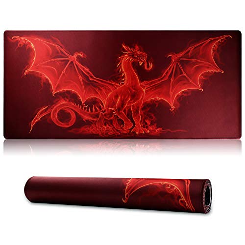 Jahosin XXL Gaming Mauspad, Erweitertes Mauspad,genähte Kanten,2mm,rutschfeste Gummibasis,90x40cm,Schreibtischunterlage für Gaming/Büro/Geschäft-90x40 redragonuk Jahosin XXL Gaming Mauspad, Erweitertes Mauspad,genähte Kanten,2mm,rutschfeste Gummibasis,90x40cm,Schreibtischunterlage für Gaming/Büro/Geschäft-90x40 redragonuk von Jahosin