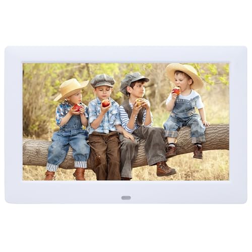 10 Zoll Digitaler Bilderrahmen, Musik Foto Videoplayer mit Fernbedienung, Digitaler Fotorahmen Multi-Slideshow/4-Fenster-Display, elektronischer Bilderrahmen 10 Zoll Digitaler Bilderrahmen, Musik Foto Videoplayer mit Fernbedienung, Digitaler Fotorahmen Multi-Slideshow/4-Fenster-Display, elektronischer Bilderrahmen von Jaihonda