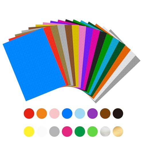 Jaimela 4480 Stück Runde Punktaufkleber Klebepunkte Etiketten Markierungspunkte, 16 Farben Bunte Selbstklebende Klebepunkte Aufkleber (8mm) von Jaimela