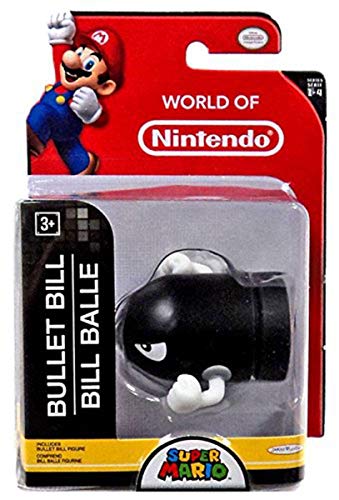 Nintendo Mini Figur (6cm) W4 - Bullet Bill von Jakks Pacific