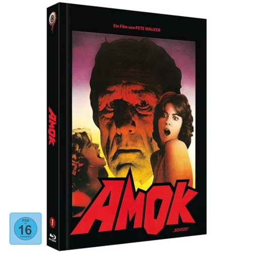 Amok (Schizo) - Pete Walker Collection Nr. 7 - Mediabook - Cover A (Blu-ray + DVD) von Jakob GmbH