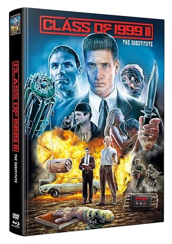 Class of 1999 II - The Substitute - Mediabook wattiert - Limited Edition auf 250 Stück - Back to the 90s (Bllu-ray) (+ Bonus-DVD) [Blu-ray] von Jakob GmbH