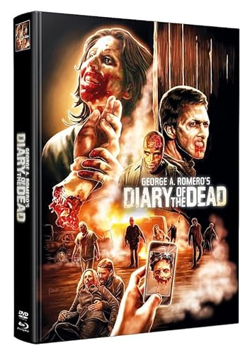 Diary of the Dead - Mediabook - Wattiert - Limited Edition auf 255 Stück - Uncut (Blu-ray+Bonus-DVD) von Jakob GmbH