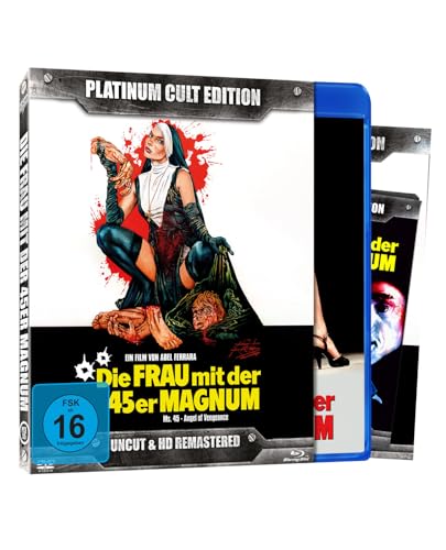 Die Frau mit der 45er Magnum - Platinum Cult Edition 55 - Limitiert auf 500 Stück - mit Booklet und Sammelcoupon (Blu-ray + DVD) von Jakob GmbH