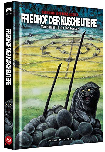 Friedhof der Kuscheltiere - Manchmal ist der Tod besser! - Mediabook - Cover B - Limited Collector's Edition auf 150 Stück - Uncut [Blu-ray] von Jakob GmbH