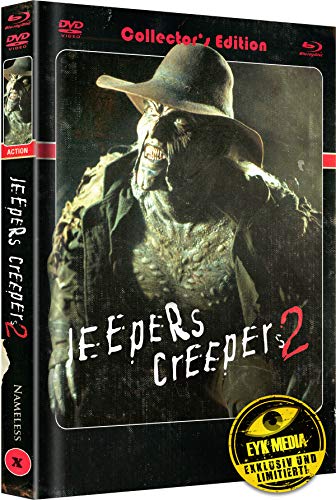 Jeepers Creepers 2 - Limited Collector's Edition - Mediabook - Limitiert auf 444, Cover A (+ DVD) [Blu-ray] von Jakob GmbH