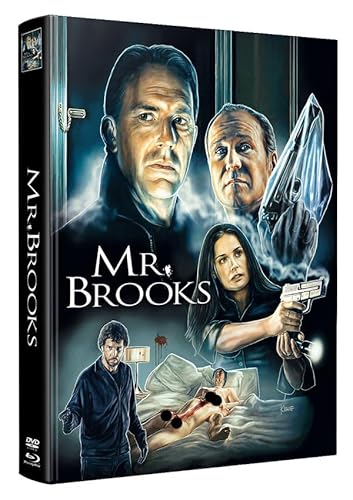 Mr. Brooks - wattiertes Mediabook - Limited Edition auf 133 Stück (Blu-ray+DVD) von Jakob GmbH