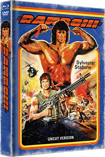 Rambo 3 - Mediabook Cover B - Limitiert aus 999 Stück [Blu-ray] von Jakob GmbH