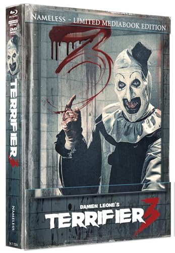 Terrifier 3 Mediabook Cover E wattiert 4K UHD - 3 Disc Edition [Blu-ray] von Jakob GmbH
