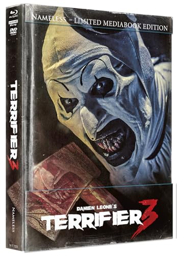 Terrifier 3 Mediabook Cover G wattiert 4K UHD - 3 Disc Edition [Blu-ray] von Jakob GmbH
