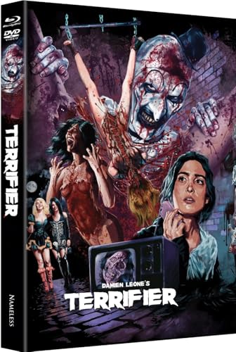 Terrifier 3 Mediabook Cover Uncl. Fr. Teil 1 4K UHD - 3 Disc Edition [Blu-ray] von Jakob GmbH
