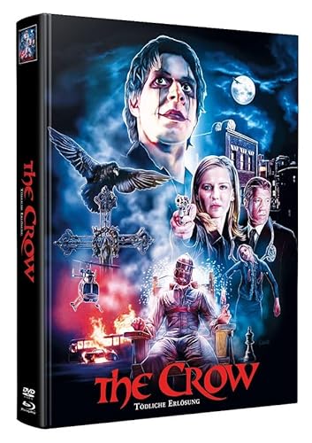 The Crow 3 - Tödliche Erlösung - Mediabook - Wattiert - Limited Edition auf 225 Stück - Uncut (Blu-ray+DVD) von Jakob GmbH