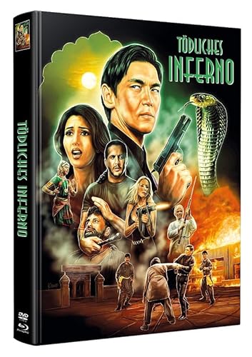 Tödliches Inferno - Mediabook wattiert - LImited Edition auf 155 Stück - Back to the 90s (Blu-ray) (+ Bonus-DVD) von Jakob GmbH