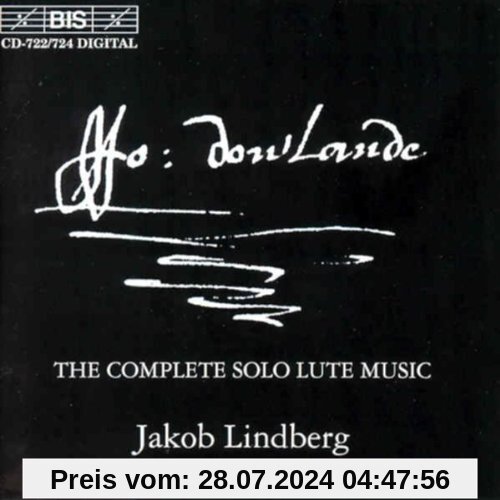 The Complete Solo Lute Music von Jakob Lindberg