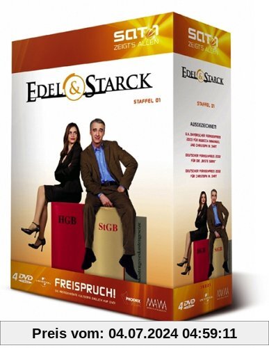 Edel & Starck - Staffel 1 Box-Set (4 DVDs) von Jakob Schäuffelen