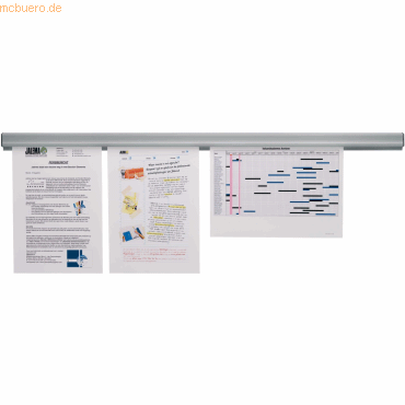 6 x Jalema Klemmleiste Aluminium 340mm Befestigung mit Magneten 6 x Jalema Klemmleiste Aluminium 340mm Befestigung mit Magneten von Jalema