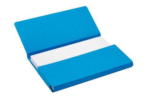 Jalema Secolor Foolscap Pocket File - Blue (Pack of 10) von Jalema