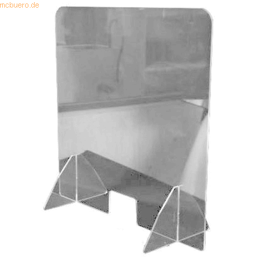 Jalema Sicherheitsscheibe Acryl BxTxH 750x5x800mm transparent Jalema Sicherheitsscheibe Acryl BxTxH 750x5x800mm transparent von Jalema
