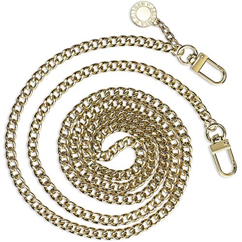 Jalouza Handykette Ersatzkette, Goldfarbene Smartphone Kette zum Wechseln, kombinierbares Handy Necklace zum Umhängen, Gliederkette - Länge 120cm, Made in Berlin Jalouza Handykette Ersatzkette, Goldfarbene Smartphone Kette zum Wechseln, kombinierbares Handy Necklace zum Umhängen, Gliederkette - Länge 120cm, Made in Berlin von Jalouza