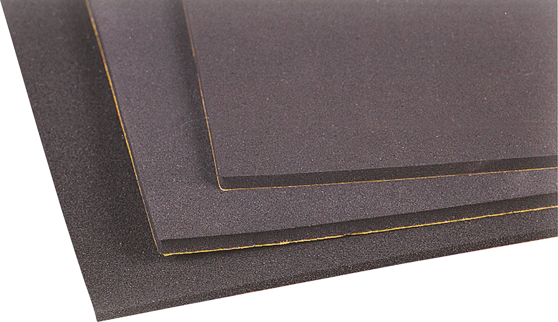 JAMARA 059852 - Moosgummiplatten 5 x 300 x 200 mm, selbstklebend, 1 Stück von Jamara