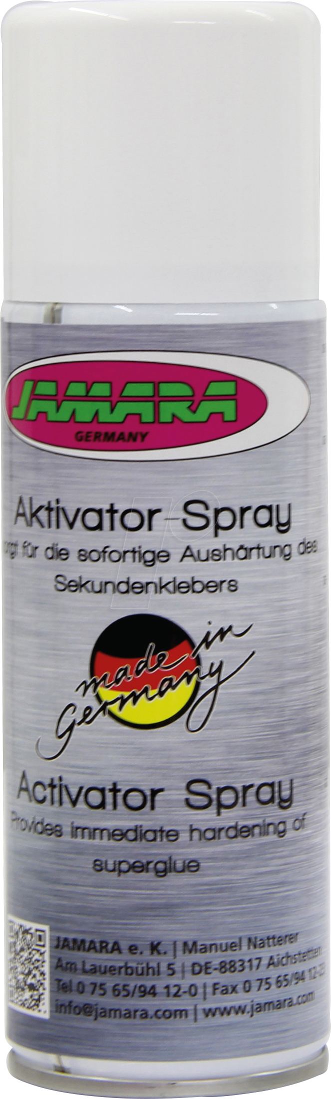 JAMARA 236085 - Aktivator Spray, für Sekundenkleber, 200 ml von Jamara