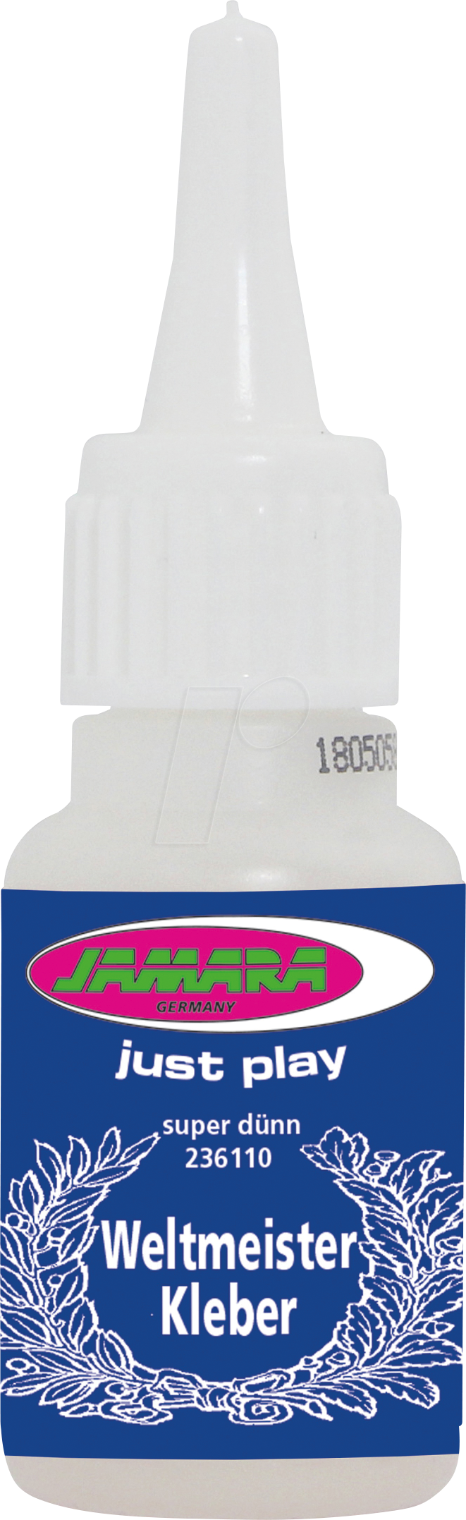 JAMARA 236110 - Sekundenkleber Weltmeister 20g superdünn JAMARA 236110 - Sekundenkleber Weltmeister 20g superdünn von Jamara