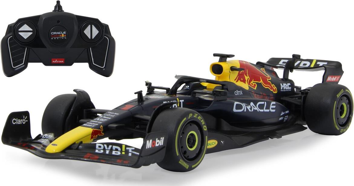JAMARA Oracle Red Bull Racing RB18 1 18 2.4 GHz dunkelblau - Blau, Rot (402150) von Jamara