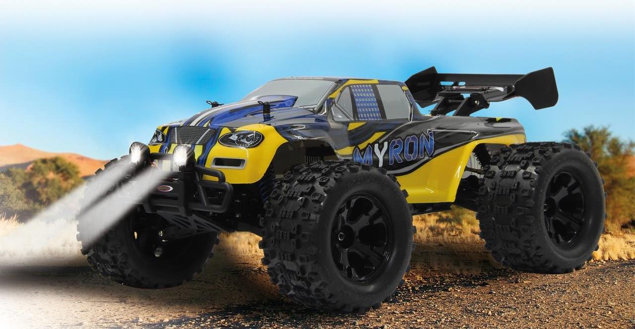 Jamara 053365 RC-Modellbau Landfahrzeug Elektromotor 1:10 Monstertruck (053365) von Jamara