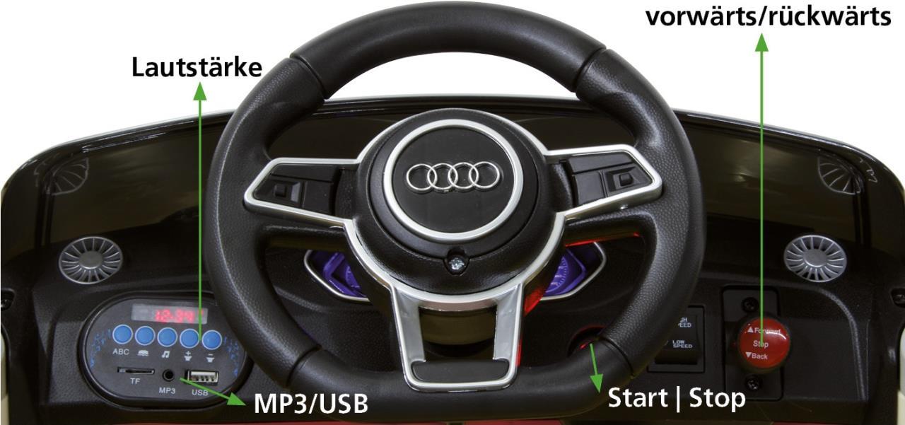 Jamara Audi TT RS Batteriebetrieben Auto (460277) von Jamara