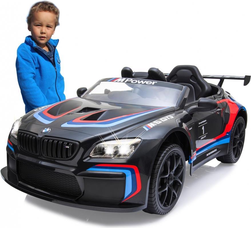 Jamara BMW M6 GT3 - Batteriebetrieben - Auto - Junge - 3 Jahr(e) - 4 Rad/Räder - Schwarz - Blau - Rot (460474) von Jamara