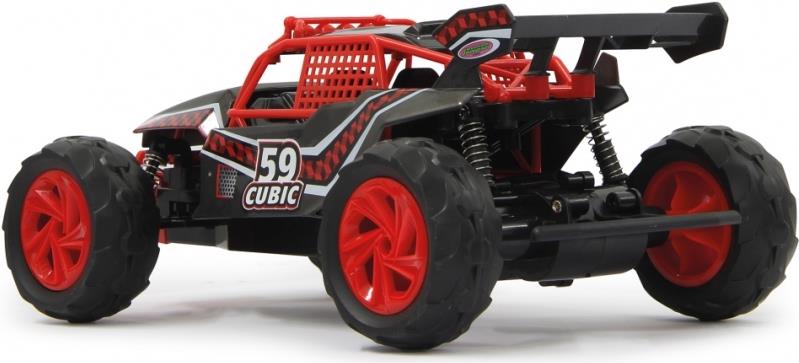 Jamara Cubic Desert - 1:14 - Betriebsbereit (RTR) - Elektromotor - Buggy - 2-Rad-Antrieb (2WD) - Schwarz - Rot (410010) von Jamara