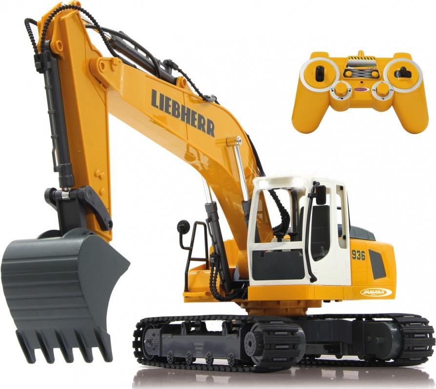 Jamara Excavadora Liebherr R936 Elektromotor 1:20 Bagger (405112) von Jamara