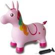Jamara Hüpftier Einhorn bunt mit Pumpe (460316) von Jamara