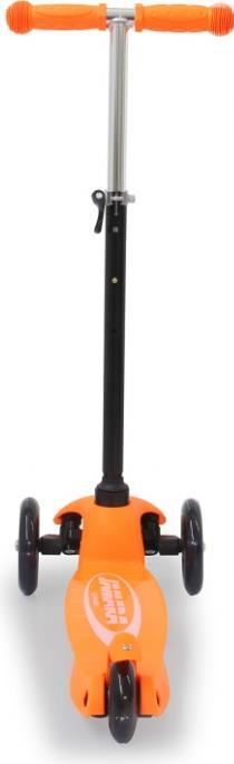 Jamara KickLight Scooter orange - Kinder - Dreiradroller - Schwarz - Orange - Beide Geschlechter - Asphalt - 50 kg (460496) von Jamara