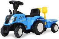 Jamara Rutscher New Holland t7 Traktor blau 1+ (460355) von Jamara