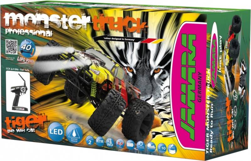 Jamara Tiger Radio-Controlled (RC) monster truck Elektromotor 1:10 (503853) von Jamara