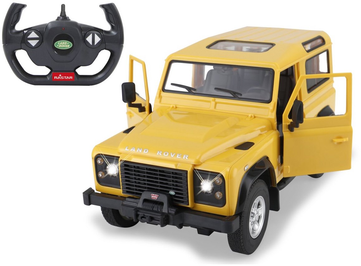 Land Rover Defender (1:14) RC Auto gelb von Jamara