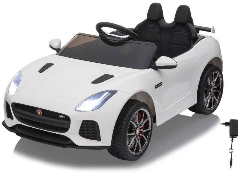 Ride-on Jaguar F-Type SVR Kinder Elektrofahrzeug weiß von Jamara