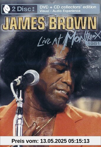 James Brown - Live at Montreux 1981 (+ Audio-CD) [Collector's Edition] [2 DVDs] von James Brown