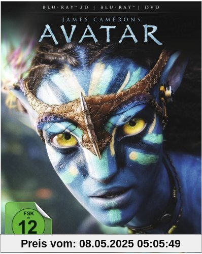 Avatar - Aufbruch nach Pandora 3D (inkl. 2D Version + DVD) [Blu-ray 3D] von James Cameron