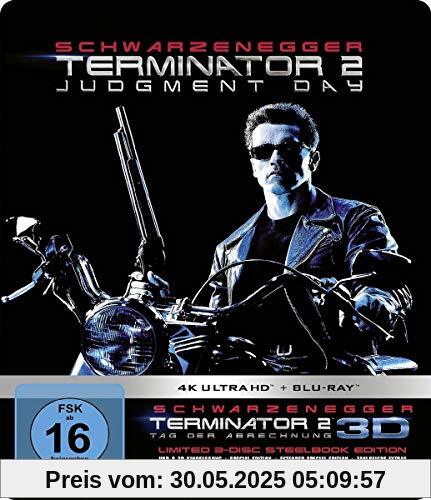 Terminator 2 / Limited 3-Disc Steelbook Edition  (4K Ultra HD) [Blu-ray] von James Cameron