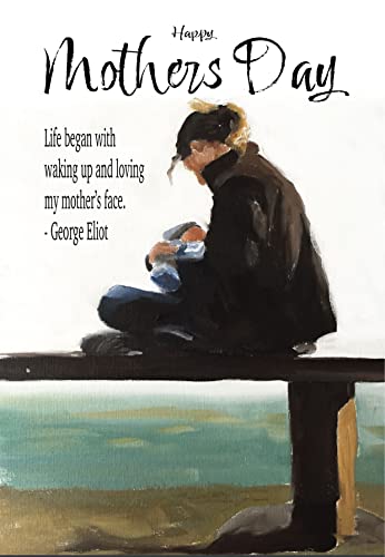 James Coates - Muttertagskarte von Sohn oder Tochter mit schönen sentimentalen Worten – Happy Mothers Day von James Coates