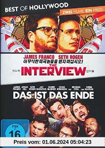 The Interview/Das ist das Ende - Best of Hollywood/2 Movie Collector's Pack 162 [2 DVDs] von James Franco